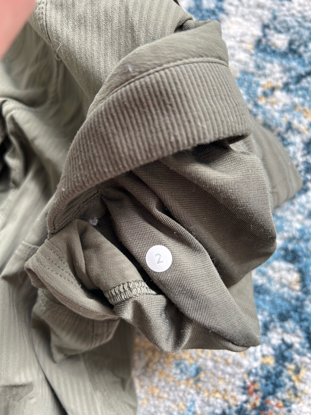 Lululemon Olive Green Dance Studio Pants - Picture 4 of 4